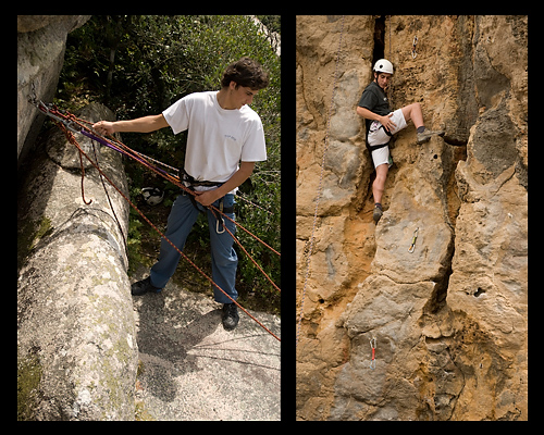 Curso de Inicia��o � Escalada em Rocha
