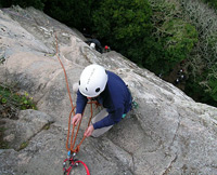 Via Solar - Penedo da Amizade - Rui Matos no top, dando segurança