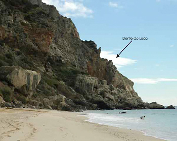 Localização do Dente do Leão