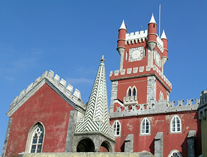 Pormenor do Pal&aacute;cio da Pena